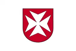 Drapeau de Łagów(gmina du powiat de Świebodzin)