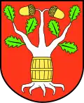 Blason de Dębowa Kłoda