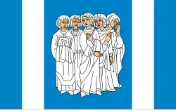 Drapeau de Gmina Kazimierz Biskupi