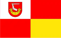 Drapeau de Gmina Krasnopol