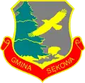 Blason de Gmina Sękowa