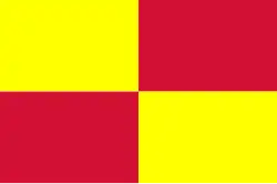 Drapeau de Powiat de Świebodzin