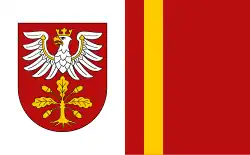 Drapeau de Powiat de Dąbrowa