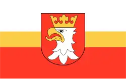 Drapeau de Powiat de Cracovie