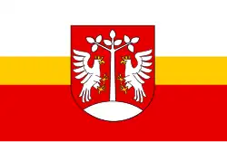 Drapeau de Powiat de Myślenice