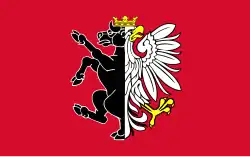 Drapeau de Powiat de Nakło