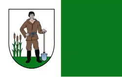 Drapeau de Powiat de Nowy Dwór Gdański