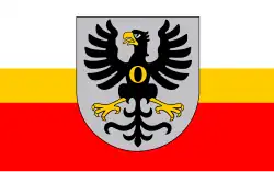 Drapeau de Powiat d'Oświęcim