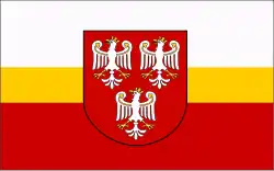 Drapeau de Powiat d'Olkusz