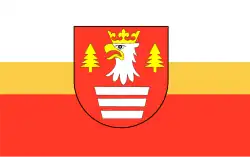 Drapeau de Powiat de Sucha