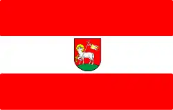 Drapeau de Powiat de Wieluń