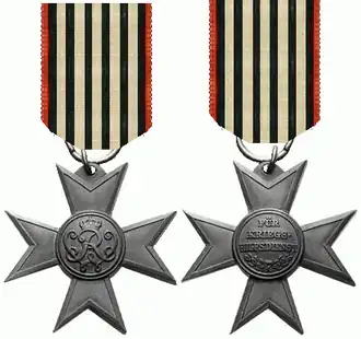 Croix du Mérite d'aide à la guerre