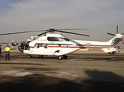 Hélicoptère présidentiel du Mexique.