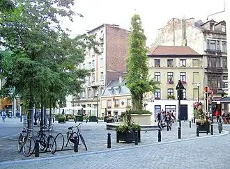 Place du jardin aux fleurs.
