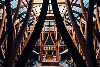 Padiglione Portoghesi dans les Thermes. Mai 2019.