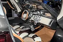 Tableau de bord Pagani Utopia Roadster