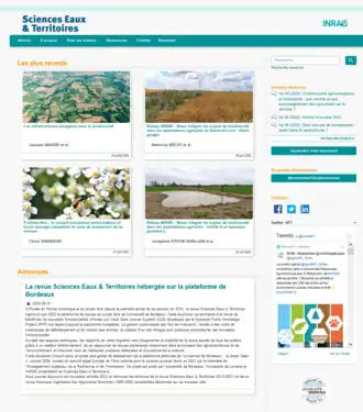 Image illustrative de l’article Sciences Eaux & Territoires