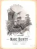 Page de titre de Serenade mauresque-Goybet-Burty