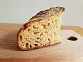 Tranche de pain à la farine de blé khorasan