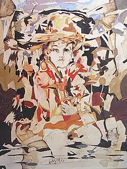 Enfant, 1963 (100x81&nbsp;cm, Huile sur toile)