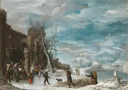 Adoration des bergers, hiverMusée du Prado