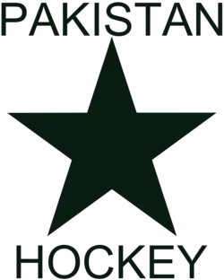 alt=Écusson de l' Équipe du Pakistan