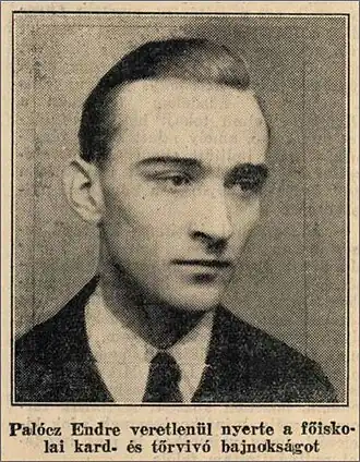 Endre Palócz en 1936.