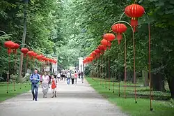 Parc des Bains Royaux.
