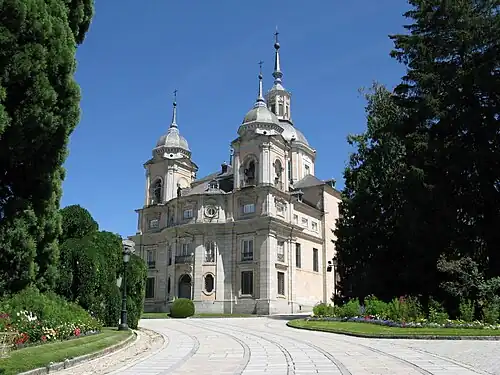 La chapelle palatine de la Granja.