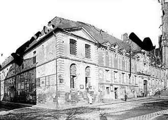 Ancienne prison, vue de la place Thiers.