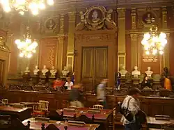 Salle du conseil.