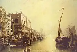 Palais des Doges de Venise, 1839.[réf.&nbsp;nécessaire]