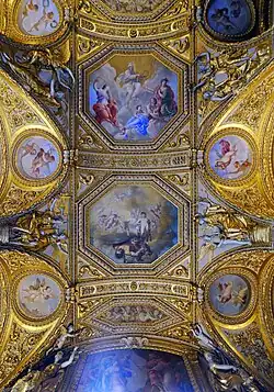 Vue générale du plafond