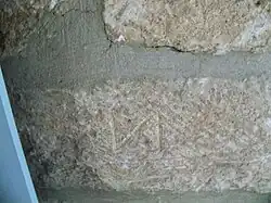 Marque intérieure de tâcheron.