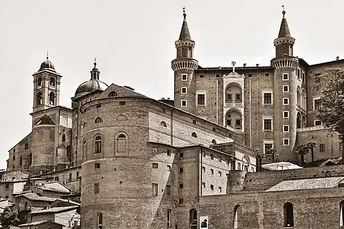 Palais ducal d'Urbino.