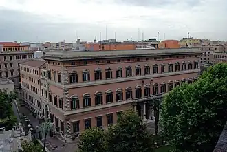 Vue générale du palais