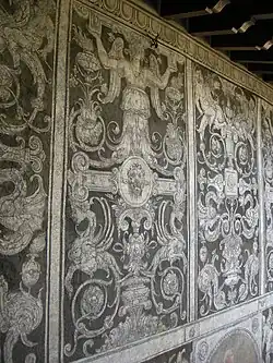 Motifs grotesques sgraffités (vers 1570), Florence, palazzo Pepi&nbsp;(it).