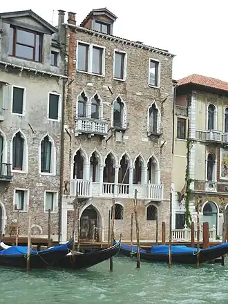 Palais Orio Semitecolo Benzon sur le Grand Canal