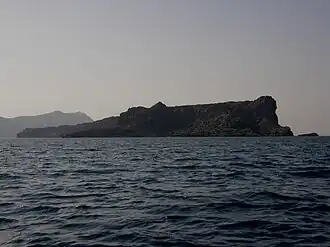 Vue de Paléa Kaméni.