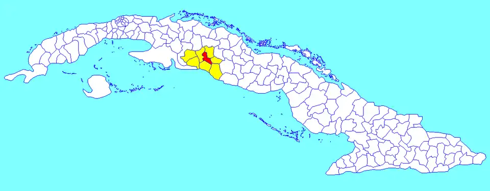 Municipalité de Palmira dans la province de Cienfuegos