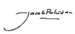 signature de Jacob Paludan
