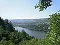 Vue sur la partie sud-ouest du lac