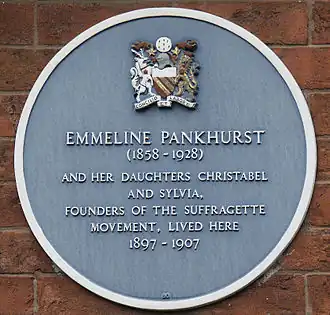 Plaque commémorative.