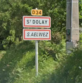 Image illustrative de l’article Route départementale 34 (Morbihan)