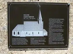 Panneau d'information.