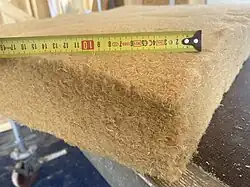 Panneau souple de fibre de bois