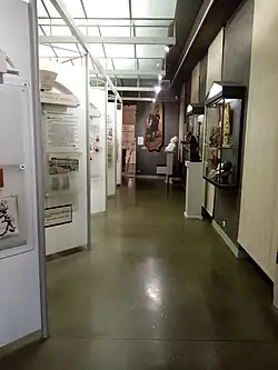 Panneaux relatant les débuts de l'engagement politique et social de Jean Jaurès.