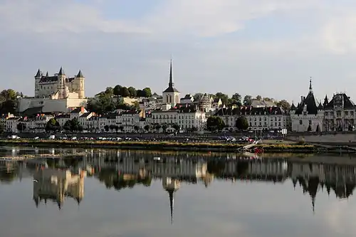 Panorama sur Saumur.