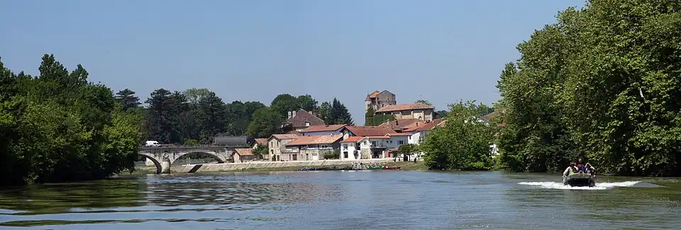 L'Adour à Saubusse.
