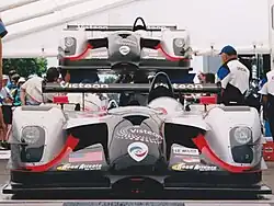 Panoz LMP-1 Roadster S, l'un des seuls prototypes à moteur avant.